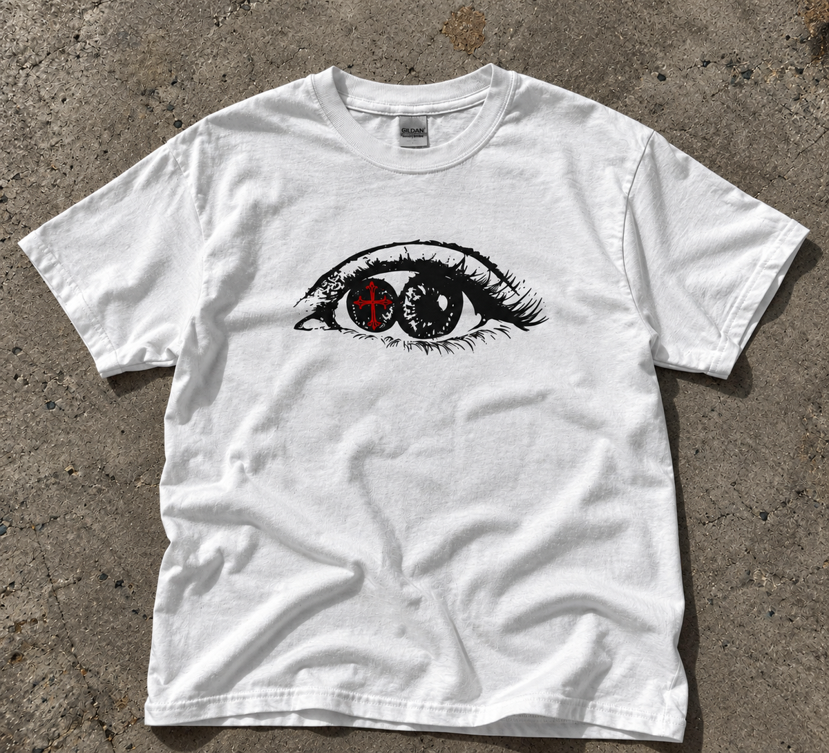 Cross Eye Graphic Tee