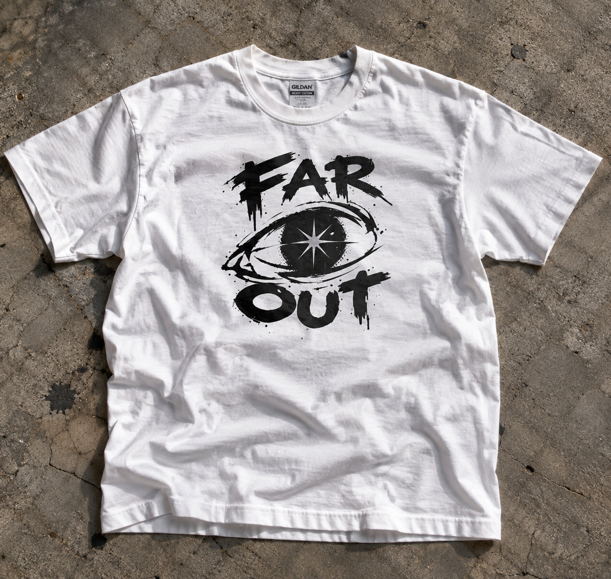 Far Out Eye Tee
