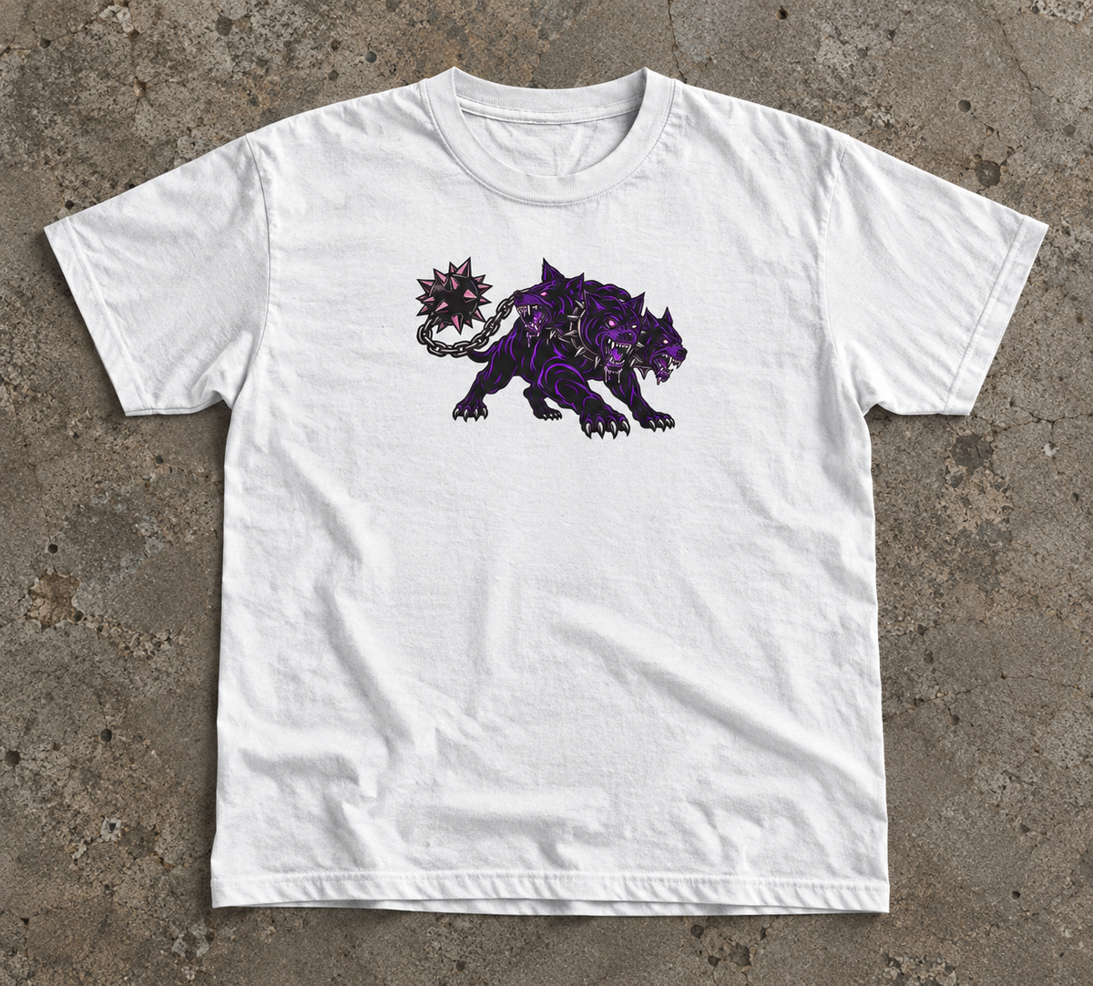 Three Headed Cerberus Graphic Tee