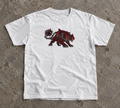 Red Three Headed Cerberus Graphic Tee